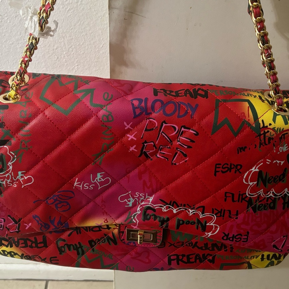 Large Graffiti Bag